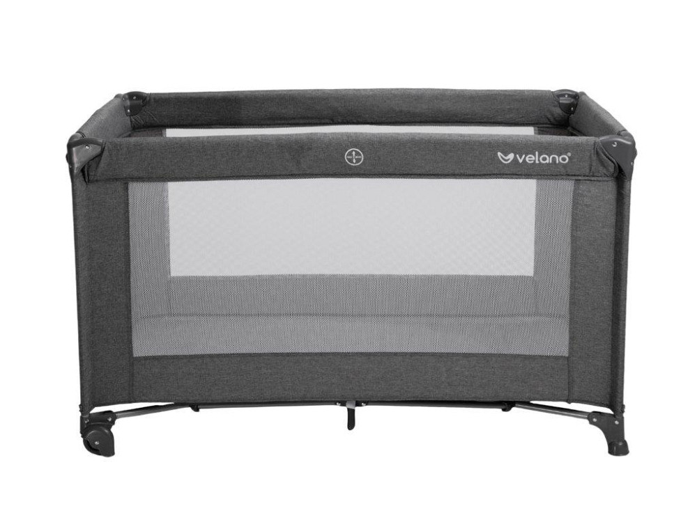 Ліжко-манеж дитяче VELANO Flexi, grey Київ - фото 10