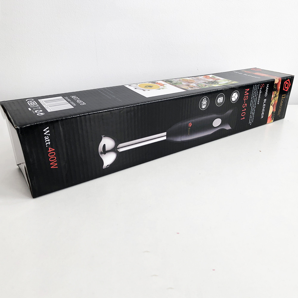 Занурювальний блендер з металевою ніжкою Domotec MS-5101, ручний подрібнювач, 350 Вт. Одеса - фото 10