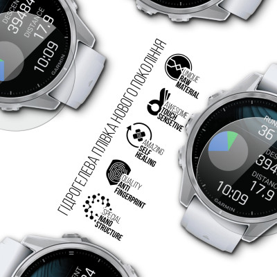 Пленка защитная Armorstandart Garmin Fenix 8 43mm 6 pcs (ARM85995) Винница - изображение 2