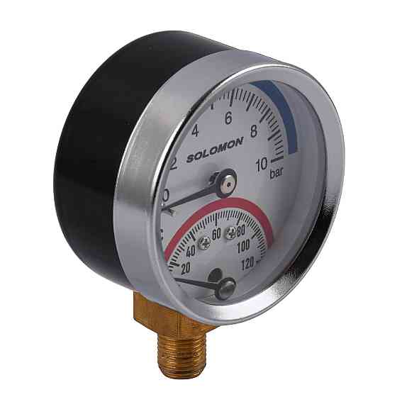 Термоманометр радіальний SOLOMON V1244 S М10х1 Київ