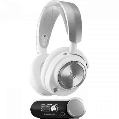 Наушники SteelSeries Arctis Nova Pro Wireless P PS/PC/SW/MAC/MOB White (61526) Винница