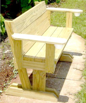 Детская скамейка 