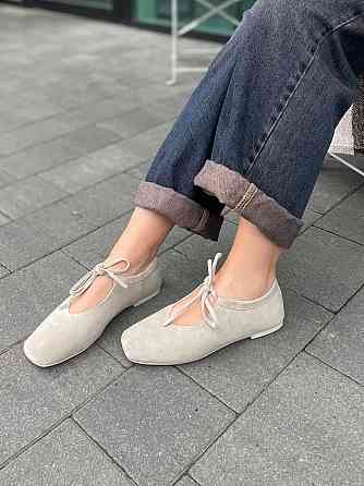 SEE SEVEN Балетки жіночі SEE SEVEN 1770 св.бежевий (весна-осінь, замша натуральна) (5929) Коломия
