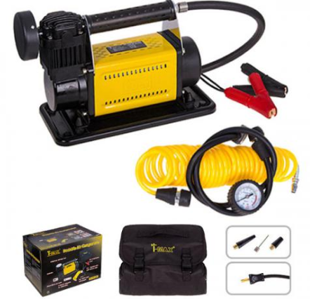 Компрессор &quot;T-max&quot; 30A/150psi/72L/min/ клеммы/шланг Вінниця - фото 2