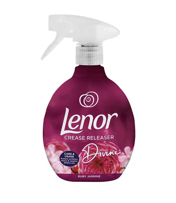Спрей для розгладження складок на одязі Lenor Crease Releaser Ruby Jasmine 500 мл Виноградов - изображение 1