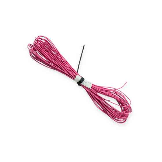 Провід на проводку багатож. d=0.75 рожевий (20 п.м.) Мукачево