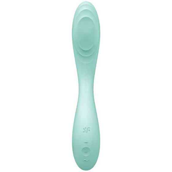 Вібратор із перлинною стимуляцією точки G Satisfyer Rrrolling Pleasure Mint Sex Aura Київ