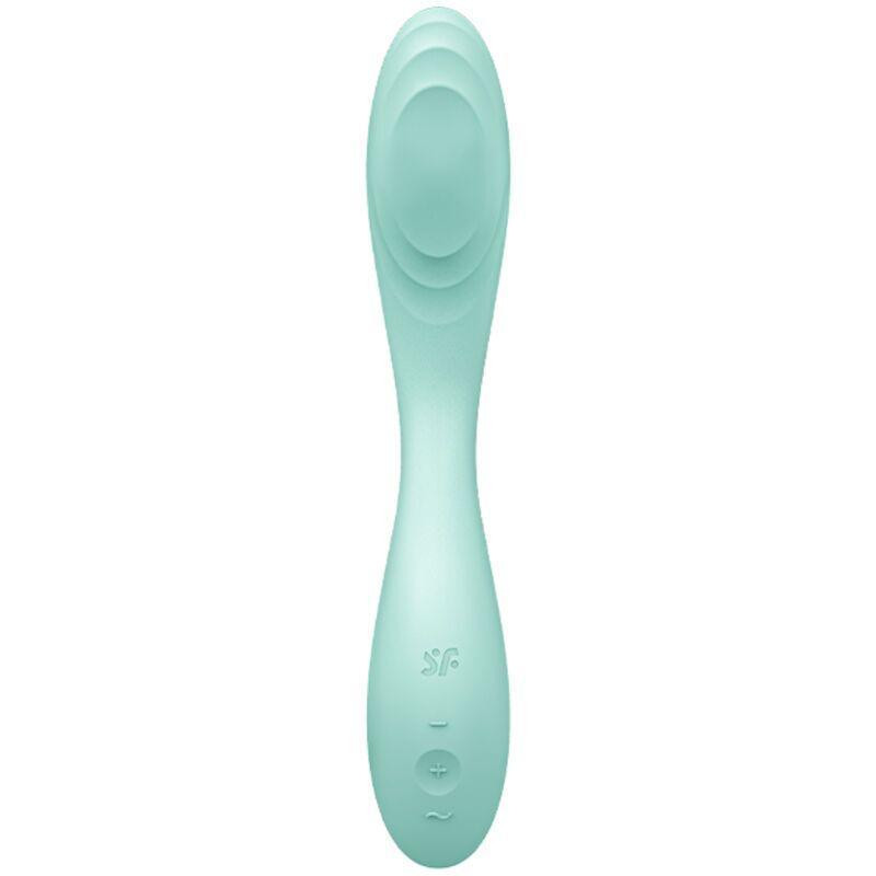Вібратор із перлинною стимуляцією точки G Satisfyer Rrrolling Pleasure Mint Sex Aura Київ - фото 4