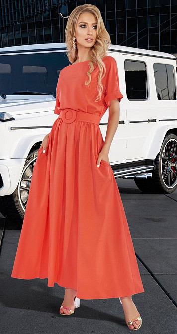 Лёгкое свободное платье (52) Киев - изображение 1