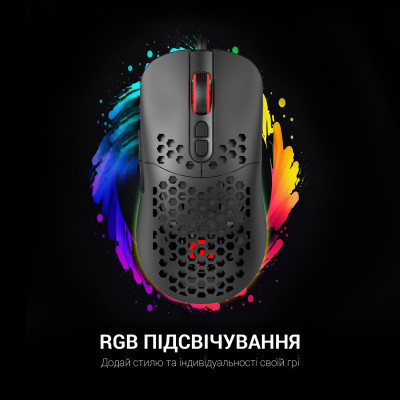 Мышка GamePro GM395 RGB USB Black (GM395) Винница - изображение 8