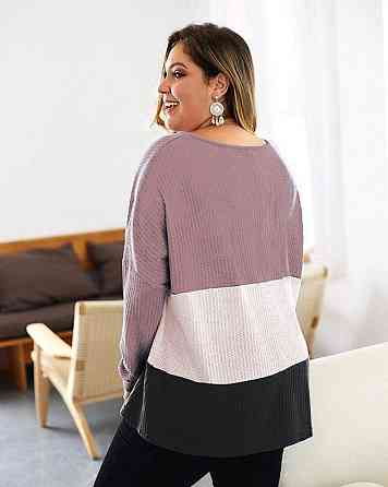 Женская повседневная стильная блузка трикотаж высокого качества Мокко, 60/64 Одесса