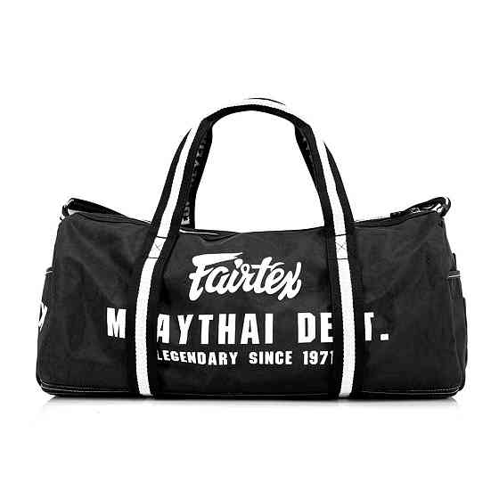 Спортивна сумка Fairtex BAG9 Black Каменское