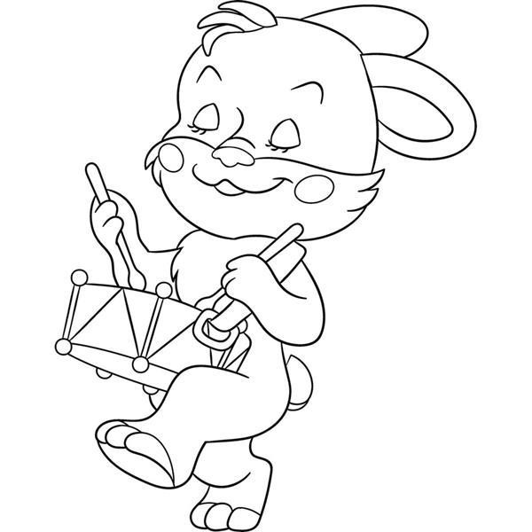 Детская раскраска ArtCraft Барабанщик 25х30 см (15074-AC) Харьков - изображение 6