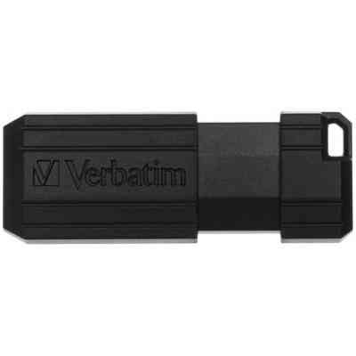 USB флеш накопичувач Verbatim 64GB Store &apos;n&apos; Go PinStripe Black USB 2.0 (49065) Вінниця