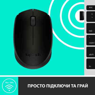 Мишка Logitech M171 Black (910-004424) Вінниця