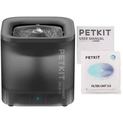 Универсальная посуда для животных Petkit Поилка Eversweet Solo SE Smart Pet Drinking Fountain (Grey) (733937) Винница - изображение 2