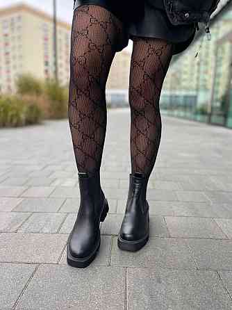 BIZONI Черевики жіночі BIZONI 215/1 чорні (зима, шкіра натуральна) (5646) 40 Коломыя