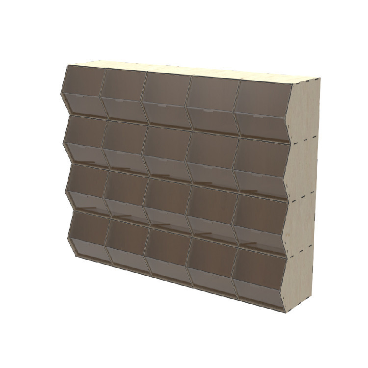 Диспенсер EKOSTAR для цукерок, снеків, горіхів, круп на 20 комірок Київ - фото 1