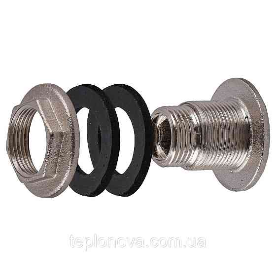 Врезка в бак 1/2″Н никелированным усиленным NO303R OPTIMUM Черновцы