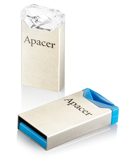 Flash Drive Apacer AH111 32GB (AP32GAH111U-1) Blue (6360060) Киев - изображение 2