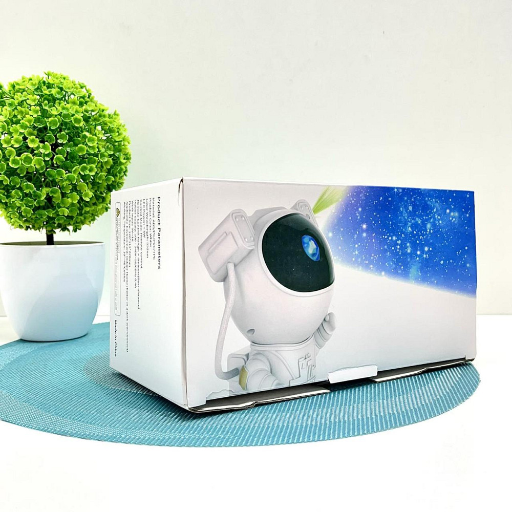 Нічник проектор Космонавт кілька режимів від мережі рухомі елементи пульт 22 см (C 65315) Чернігів - фото 9