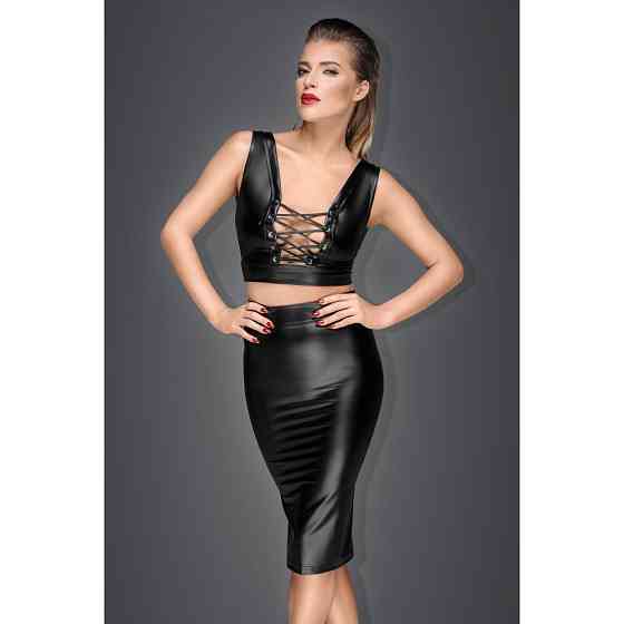 Юбка с веревками F152 Noir Handmade M Sex Aura Киев