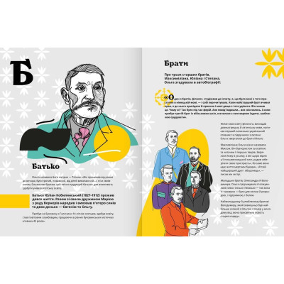 Книга Кобилянська від А до Я - Світлана Кирилюк Видавництво Старого Лева (9786176797838) Вінниця - фото 4