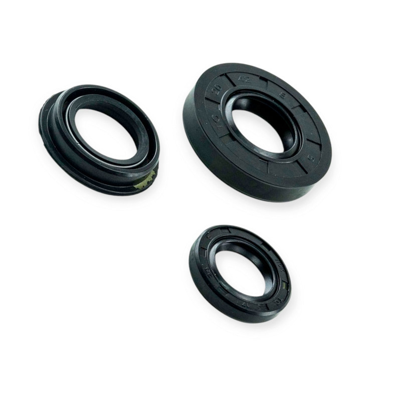 Набір колінвалу скутер Ямаха Джог 50 3KJ (20*42*8; 20*30*6; 17*28*5,5) (к-кт 3 шт) сальників Мукачево - фото 2