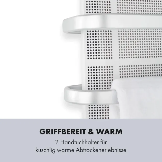 Обогреватель для ванной комнаты полотенцесушитель KLARSTEIN Hot Spot Wave Германия Днепр - изображение 5