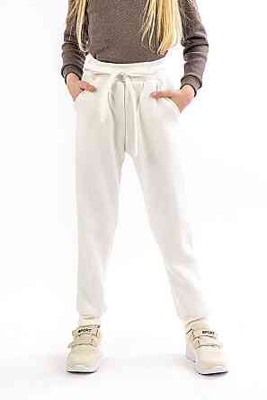 Дитині теплі штани, молочні 140 Крохатушка одяг Київ