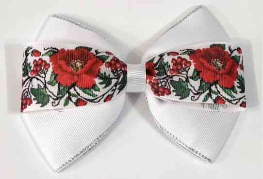 Шпилька для волосся українська Бантик Макі Київ