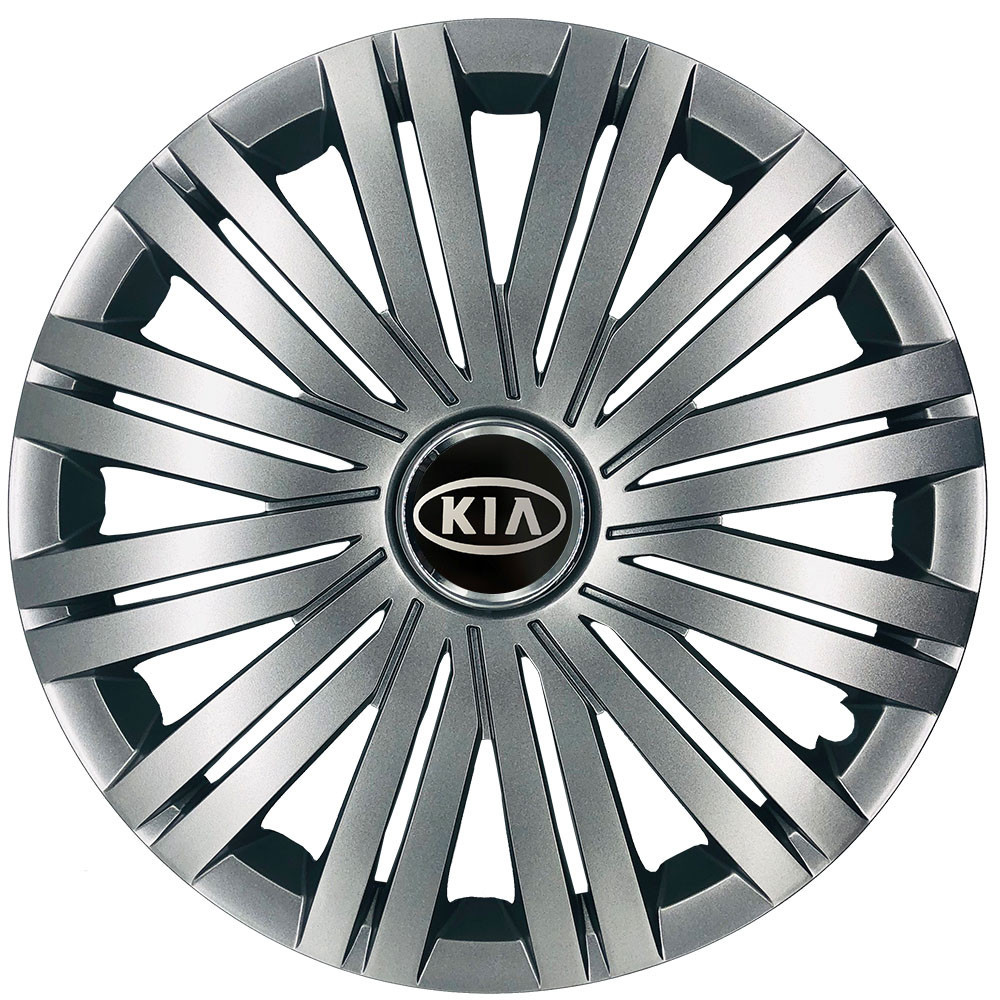 Автомобильные модельные колпаки R17 Kia 502 4шт, SJS, серебряные Винница - изображение 1