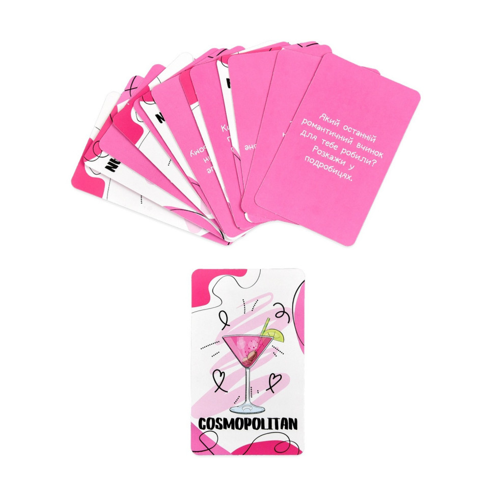 Карточная игра Девичьи разговоры 30590 карточек 108 штук Винница - изображение 3