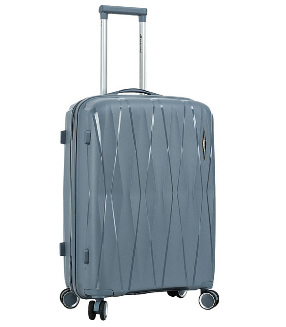 Валіза поліпропіленова MADISSON 51103 середня 67 см сіро-синя Київ - фото 12