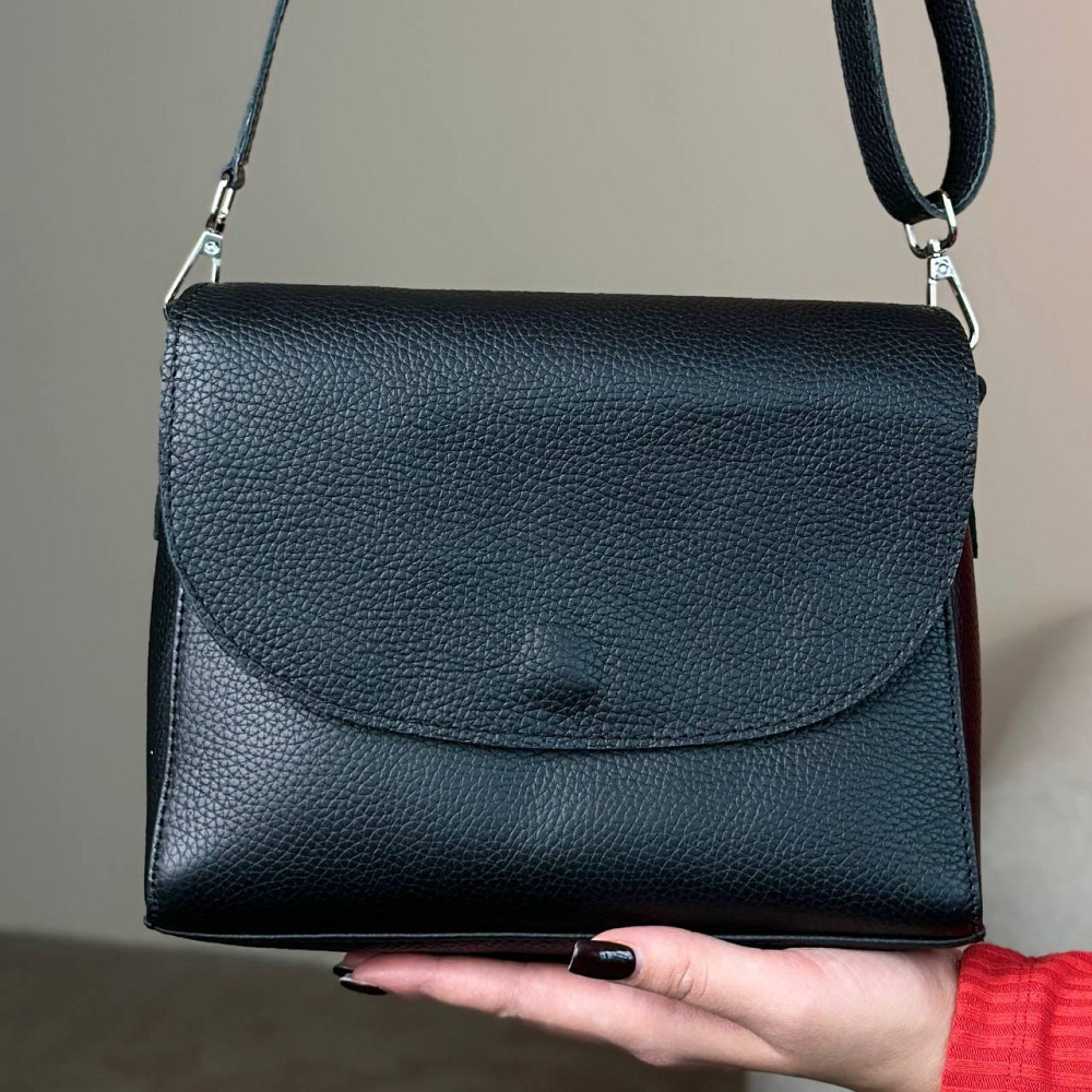 Жіноча сумочка, стильна сумка з натуральної шкіри, маленька бежова сумка клачMasterSem Київ - фото 1