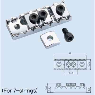 Бридж для гитары Paxphil BL007 Chrome Винница