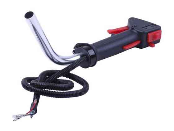 Ручка газа с тросом для бензокосы Мукачево