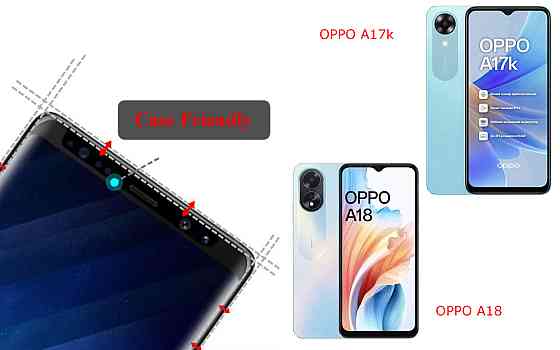 Защитное стекло HyperGlass Pro для OPPO A17k, OPPO A18 – максимальная чувствительность и защита Киев