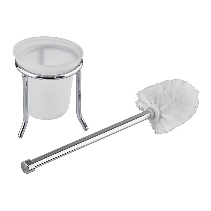 Напольный ерш с тремя ножками из стекла Zerix AFB-905 (ZX5076) Харьков - изображение 7