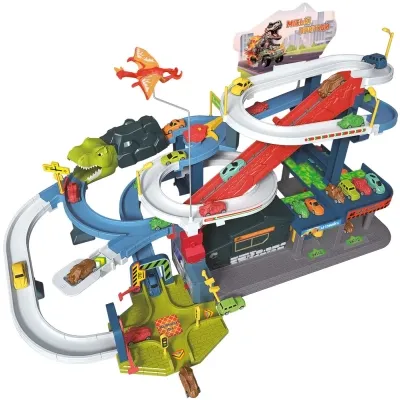 Игровой набор ZIPP Toys Dino автотрек-городская развязка электрический, 8 машинок (6603A) Винница - изображение 1