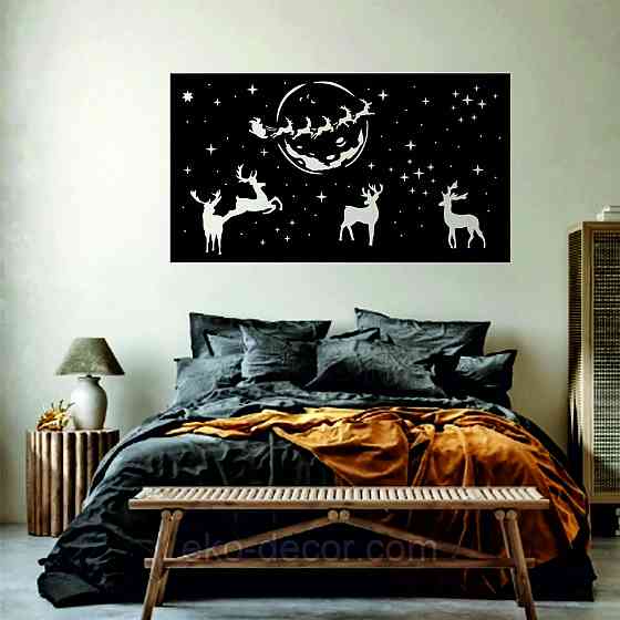 Декоративное настенное Панно «Новый год» Декор на стену Киев