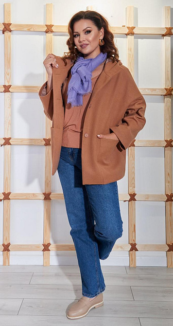 Пальто комфортного силуєта (50) Київ - фото 2