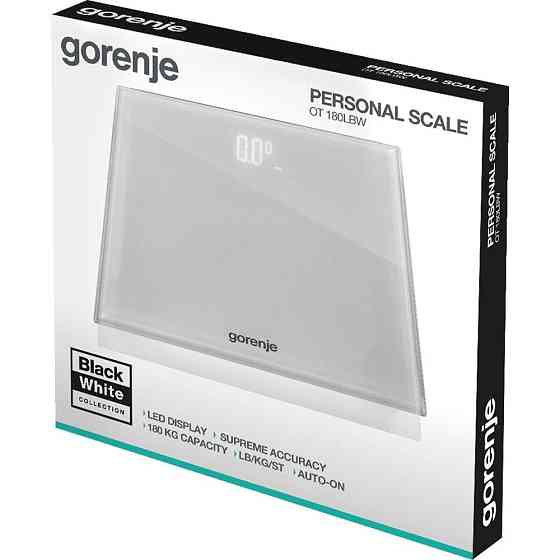 Ваги підлогові Gorenje OT180LBW ( Білий ) Харків