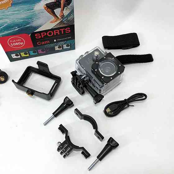 Нательная камера DVR SPORT A7, Налобная камера, Экшн hd 1080p обзор Нагрудный видеорегистратор HG-89 Львов