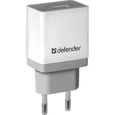 Зарядное устройство Defender UPA-21 white, 1xUSB, 5V / 2.1A (83571) Винница