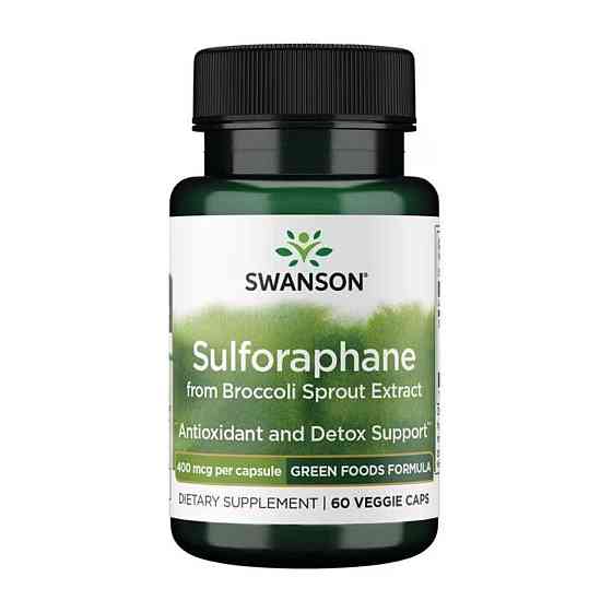 Sulforaphane from Broccoli Sprout Extract 400 mcg - 60veg caps Киев