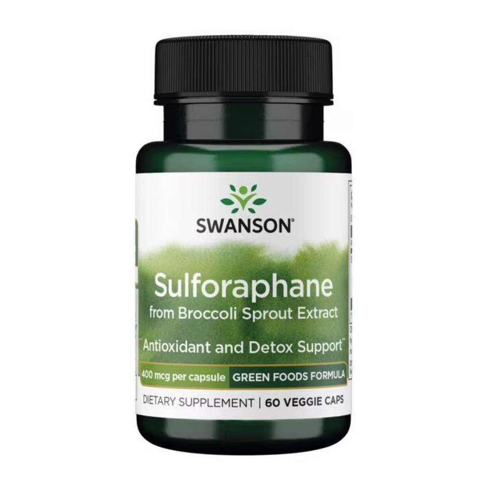 Sulforaphane from Broccoli Sprout Extract 400 mcg - 60veg caps Киев - изображение 1