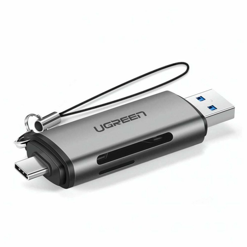 Кардрiдер UGREEN CM185 USB-C/USB-A Card Reader (UGR-50706) Київ - фото 1