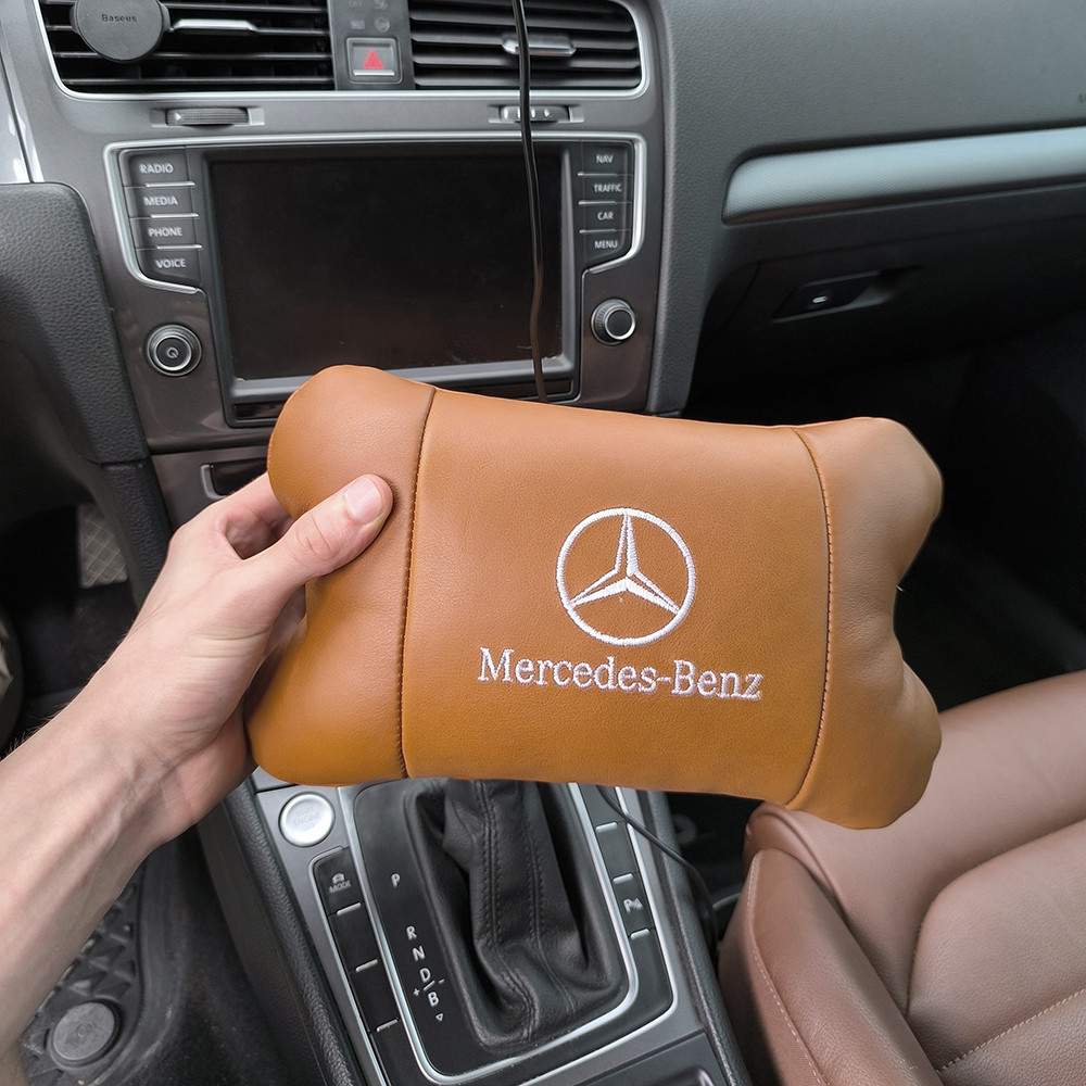 Авто подушка під шию Mercedes-Benz Мерседес, Подушка підголівник в подарунок для голови в авто ZR-20 Львів - фото 11