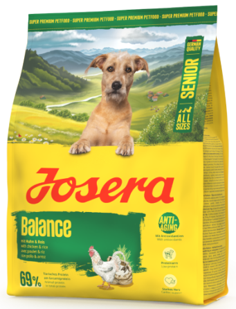 Сухой корм Josera Balance Senior для стареющих и менее активных собак, 900 г Винница